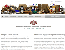 Tablet Screenshot of claessons.com